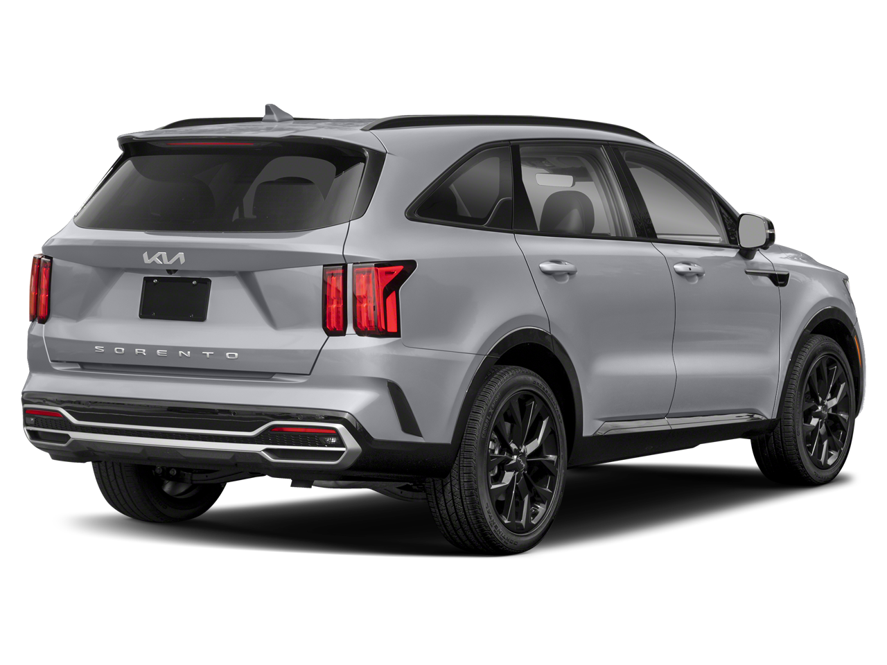 2022 Kia Sorento — rear three-quarter view