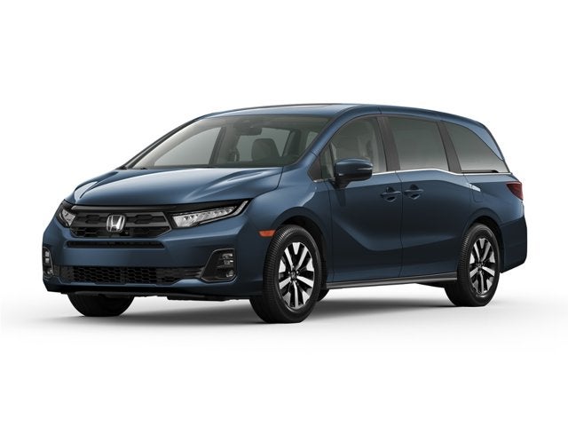 2026 Honda Odyssey EX-L in Radiant Red Metallic II — front three-quarter view