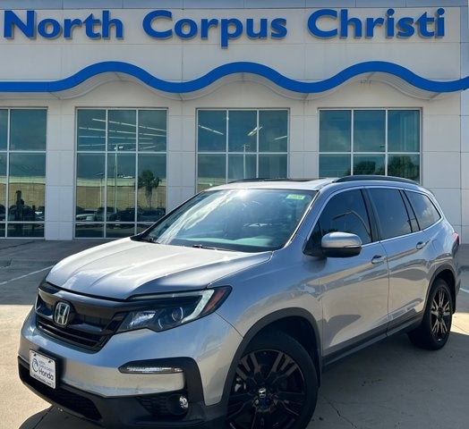 2021 Honda Pilot Special Edition in Gray — front three-quarter view