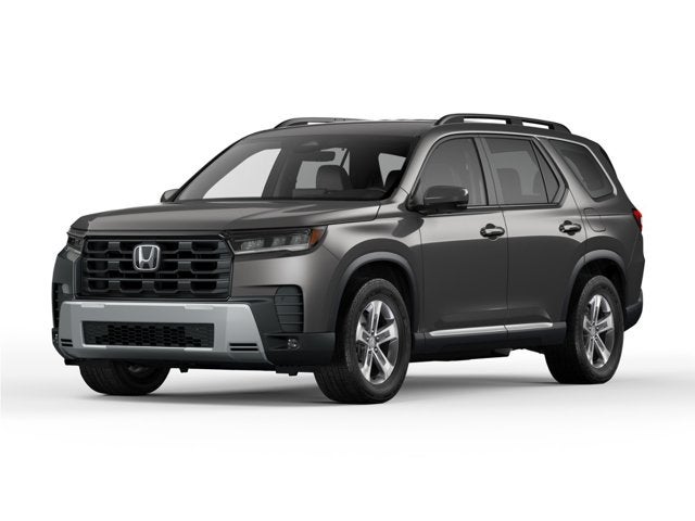 2026 Honda Pilot EX-L in Platinum White Pearl — front three-quarter view