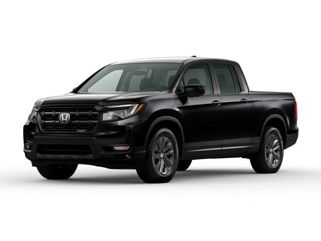 2026 Honda Ridgeline Black Edition in Platinum White Pearl — front three-quarter view